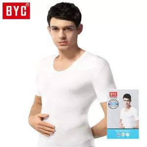 [유토피아]BYC 남성 자카드 반팔 런닝 DOLP6055 남성런닝 반팔런닝 데일리런닝