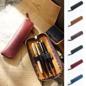 펜 파우치 가죽필통만 14세 이상 사용 펜케이스