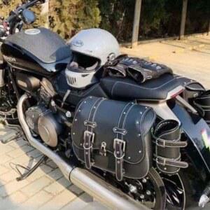 사이드백 새들백 가방 좌우 오른쪽 스포츠스터용 백용 가죽 1쌍 양쪽