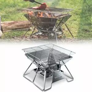 캠핑용 접이식 바베큐 화로대 야외 그릴