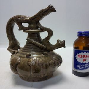 송대 용문 분청 계양 주전자 높이21cm무게710g 단초마을 골동품/수집품/도자기