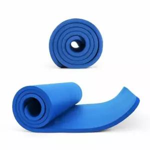 NBR 소재 블루 요가 운동 매트 16mm 두께