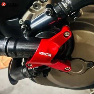 오토바이 워터 펌프 보호대 워터 펌프 가드 Ducati MONSTER 821 1200 1200R 1200S 2014 2015 2016 2017 2018 2019
