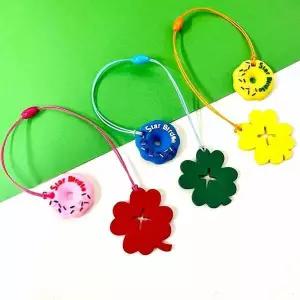 라운딩용 실리콘 높이조절 링 골프티세트 4개