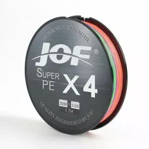 오색 PE 합사 낚시줄 내림낚시용 1.5호 300m 견고한 4합사 원줄