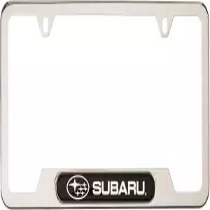 스바루 임프레자 스틸 번호판 프레임 SOA342L127 로고 아웃백 레거시 WRX STi 포레스터 트라이베카