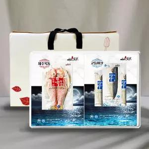 [작심밀도]제주신어가 참옥돔+고등어 혼합7호 / 참옥돔 대2마리+고등어살 중6팩