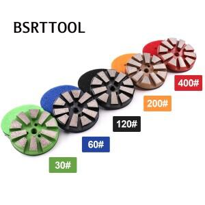 Z-LION 다이아몬드 그라인딩 휠, 콘크리트 화강암 경질 재료, 돌 금속, 30, 60, 120, 200/400, 3 인치