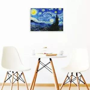 액자 별이 그림 반고흐 밤 고흐 빛나는 (KYR-WEE5D4E)