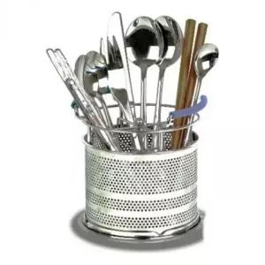 원형 식기 정리함 수저 보관함 컵꽂이 정리 용기