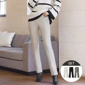 [NS홈쇼핑][헨렌카렌] 윈터 더블기모 팬츠 3종 세트[35675856]