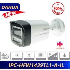 Dahua 오리지널 IPC-HFW1439TL1-A-IL 4MP 엔트리 스마트 듀얼 라이트 고정 초점 총알 네트워크 카메라 펌웨