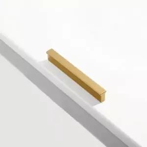 골든브릿지 가구손잡이 4p세트 96mm 롱스퀘어 싱크대손잡이 서랍장손잡이