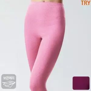 트라이 보온메리 9부 하의 여성 내복 내의 보온 겨울 WB6334E