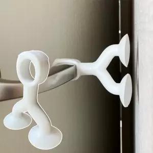 실리콘 도어쿠션 문쾅방지 손끼임방지 안전 방문스토퍼 문틈 커버 충격 소리 소음 완화 2개