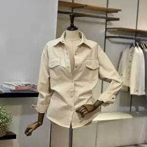 [대구백화점] [반에이크]아웃포켓 피치 기모 셔츠(VB5YBLMG05Z)