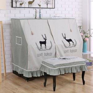 북유럽 인테리어 건반덮개 피아노커버 덮개 피아노