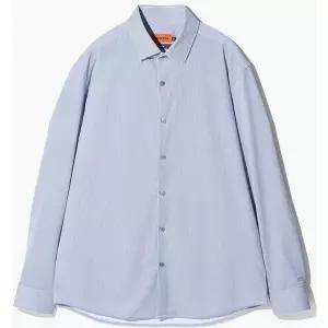 [하프클럽/에스티코]스트라이프 프린트 셔츠 네이비 (슬림핏) SDSWA31STN