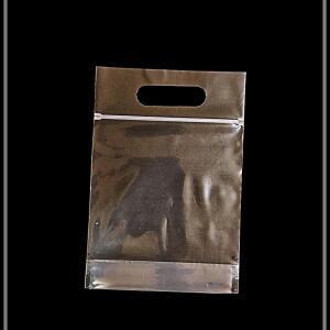 [2개구성] 쇼핑봉투 스탠드형 50매 비닐백 비닐쇼핑백 손잡이 지퍼팩 비닐가방 FLWFG5Q9V