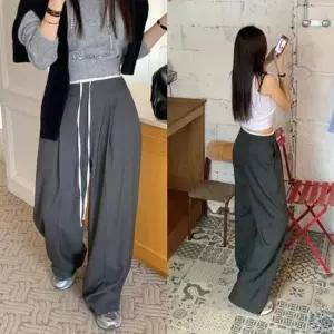 이지 어반 테일러드와이드핏 바지