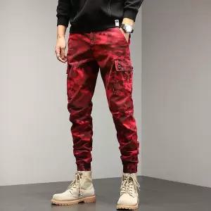 팬츠 군용 남성 29 밀리터리 레드 아웃도어 카고바지