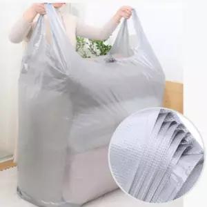 대형 비닐봉투 투명 이사짐 이불 보관 비닐 봉지 대용량 비닐 봉투 80x125cm 10p