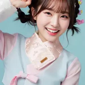 아이러브빕 금사 장식 한복 방한 넥워머 3단계 사이즈조절 여자 남자 머플러 목도리 자석단추