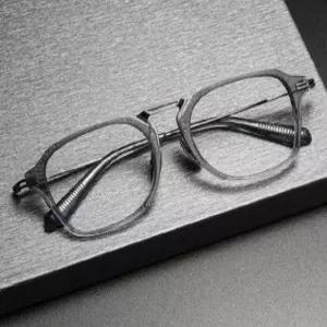 대두 안경 사각 빅사이즈 안경테 남성 티타늄 얼큰이 초경량 복고풍 155mm