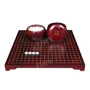 원목 바둑판 나무 목 어르신 바둑알 두꺼운 바둑