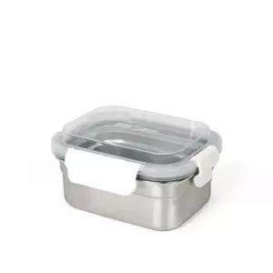 퀸센스 센싱락 스텐 무연마제 밀폐용기 1호 0.55L (중)