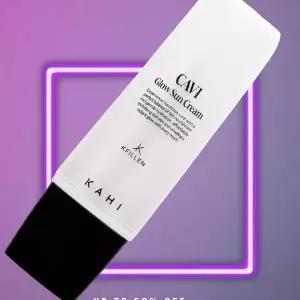 [셀러허브]KAHI 가히 캐비 글로우 선크림 50gml 대용량 자외선차단 주름관리 + 사은품증정 (S41380016)