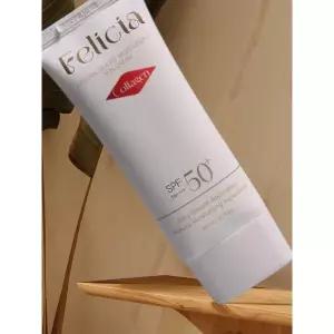 [셀러허브]1+1 FELICIA 내추럴 실크 콜라겐 선크림 촉촉탄력 대용량 +사은품증정 (S41551297)