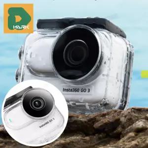 액션캠 방수케이스 인스타360GO3 필수품 촬영 하우징 충격방지 스노쿨링 수중 보호커버 튼튼한 다이빙 물속