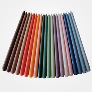 초 서프라이즈초 d촛불 전기초 테 테이퍼 30CM 웨딩 장식용 축제 컬러 양초생일