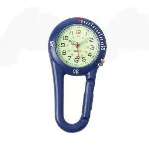 카라비너 야광시계 등산용 스포츠 캠핑 클립시계 야외활동