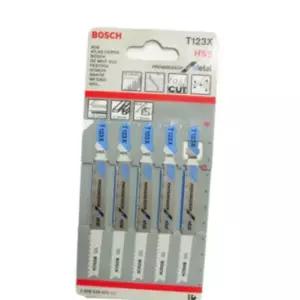스텐용날 보쉬 직소날 직쏘날 직소기날 톱날 철재용 T123X 5P