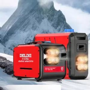 일체형 무시동히터 차량용 주차 온풍기 가정용 히터 겸용 빠른 캠핑 난방 리모컨