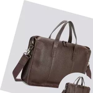 남자정장가방 정장 데일리 브리프케이스 남자 캐주얼 브라운 손가방