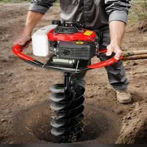고출력 굴착기 과수원 비료 살포기 소형 농업용 엔진 드릴링 머신