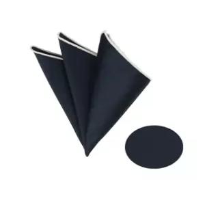 행커치프 네이비 무지 실크 남성행커치프 정장행커치프