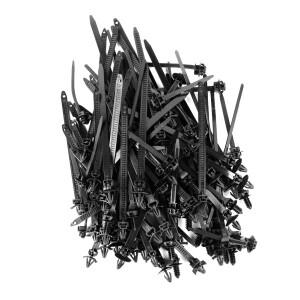 자동차 클립 번들 와이어 밴드 혼합 케이블 액세서리 7.8x115mm 교체용 5가지 선택  사이즈