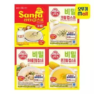 [오뚜기] 컵스프 2+2 골라담기(산타컵크림/콘크림/크림/머쉬룸)