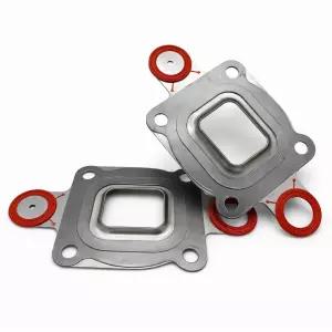 2-Pack Exhaust Manifold Elbow Riser Gasket Dry Joint MerCruiser 4.3 5.0 5.7 L v6 v8 4.3l 5.0l 5.7l