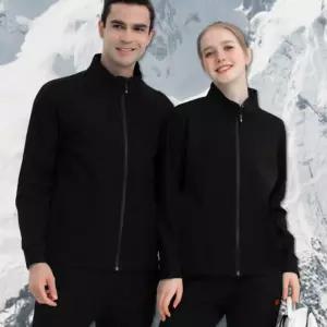 남성 여성 터틀넥 집업 후리스 이너 간절기 폴리스