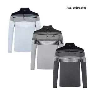 [아이더]남성 가을 신상 (신축,보온) 스트라이프 폴로 티셔츠 (DMU25284) 306058