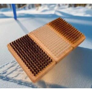 스노우보드 왁싱 말털 3종 세트 브러쉬 튜닝 관리용 구리 황동 스노보드 브러시 스키