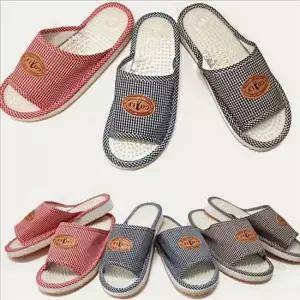 [라일리] Rly 풋 지압 슬리퍼 마사지 건강 슬리퍼 실내 실내화