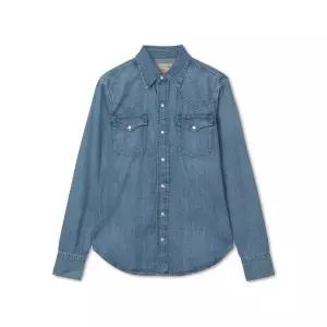 [폴로 랄프 로렌]POLO RALPH LAUREN W 데님 웨스턴 셔츠 - 블루 WMPOSHTNDO20336-400 898775