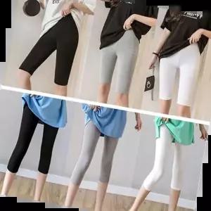 7부레깅스 모달 5부 7부 얇은 데일리 레깅스 3종 204880 1세트