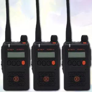 이테크 PD400 PLUS PD-400 플러스 고성능 업무용 건설현장 산업용 디지털 무전기 3대 세트 